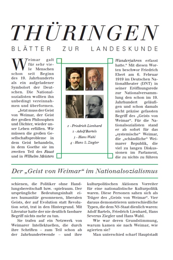 Buchcover "108 - Der Geist von weimar im Nationalsozialismus" von Annette Seemann. 