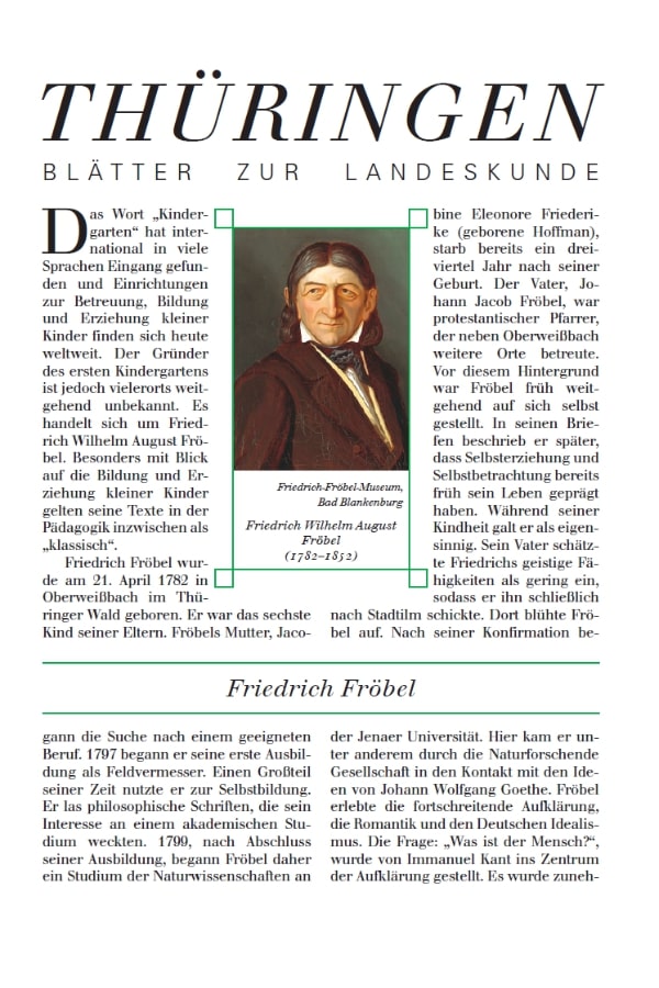 Buchcover "109 - Friedrich Fröbel" von Ulf Sauerbrey,