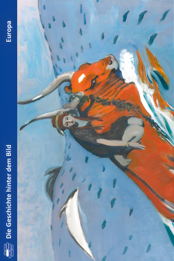 Buchcover "Europa" von Michael Gehler. Das Cover zeigt ein Gemälde von Valentin Aelxandrowitsch Serow mit dem Titel "Der Raub der Europa".