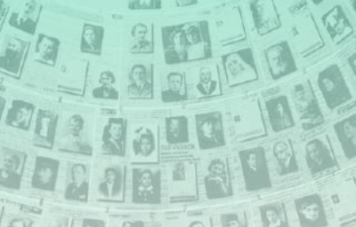 Eine Collage aus zahlreichen historischen Porträtfotos, die in Reihen angeordnet sind, ist zu sehe.